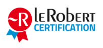 Certification Le Robert