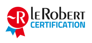 Certification Le Robert